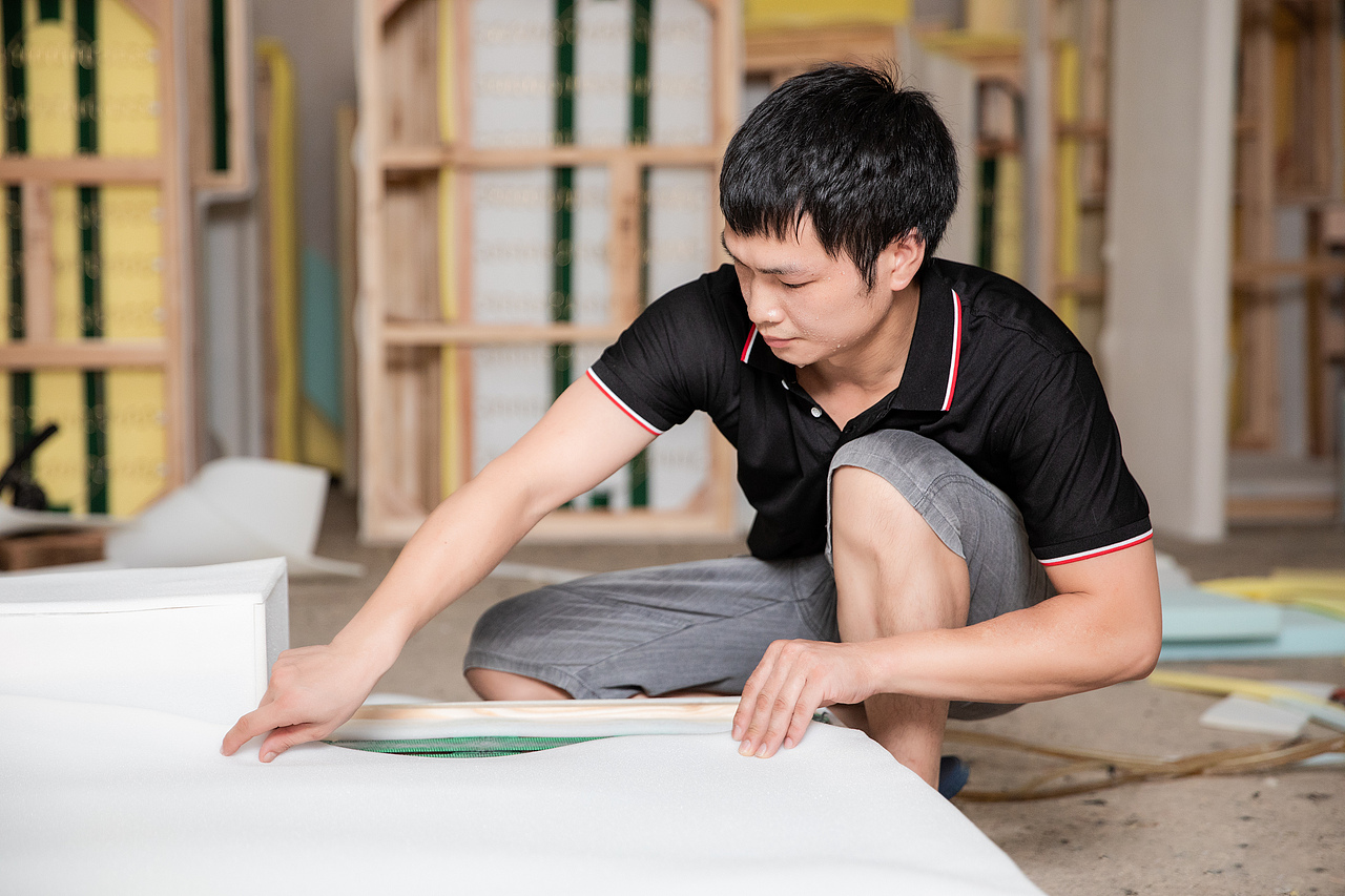 家具沙发工厂拍摄