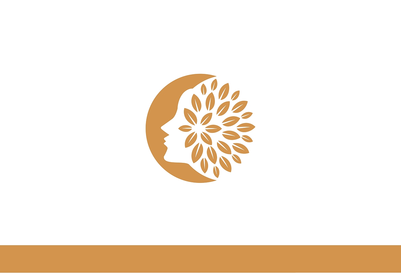 原创标志设计，美容美发标志，卡通标志，字母标志