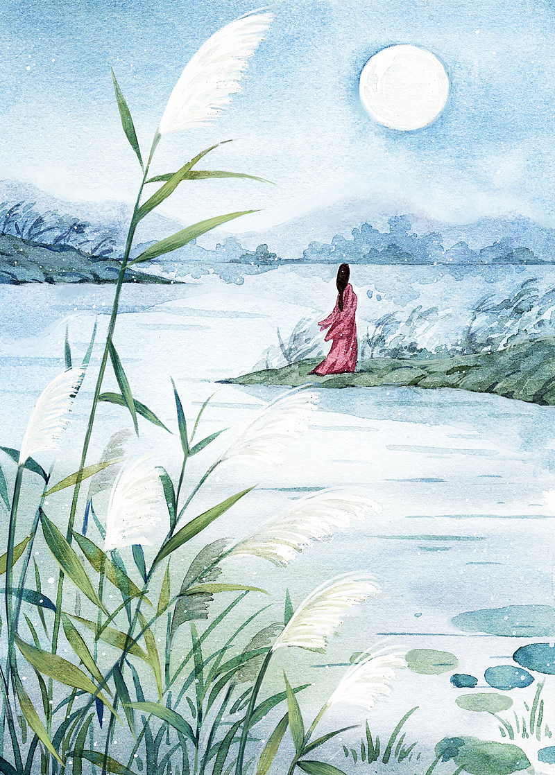 《诗经·秦风·蒹葭》