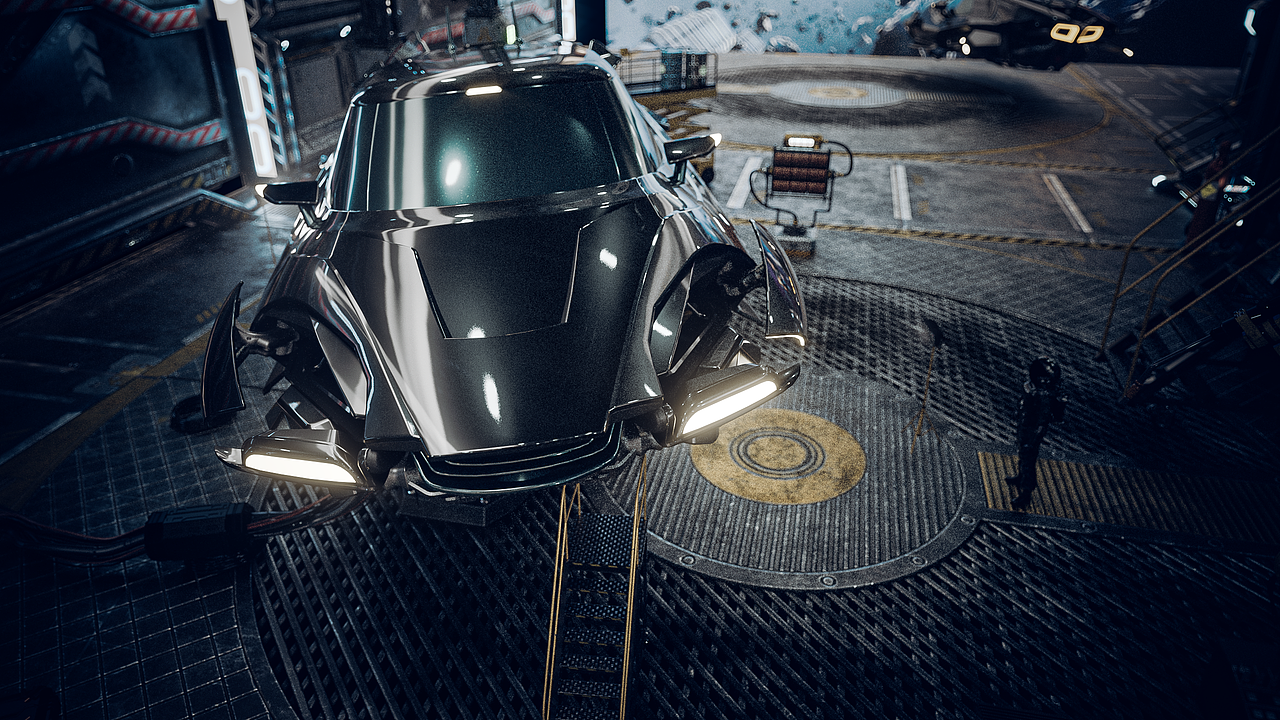 太空维修站场景搭建（图ZMjk5NTYxMzQ4） - 场景 - 站酷设计师CG_zero原创素材 - 站酷ZCOOL