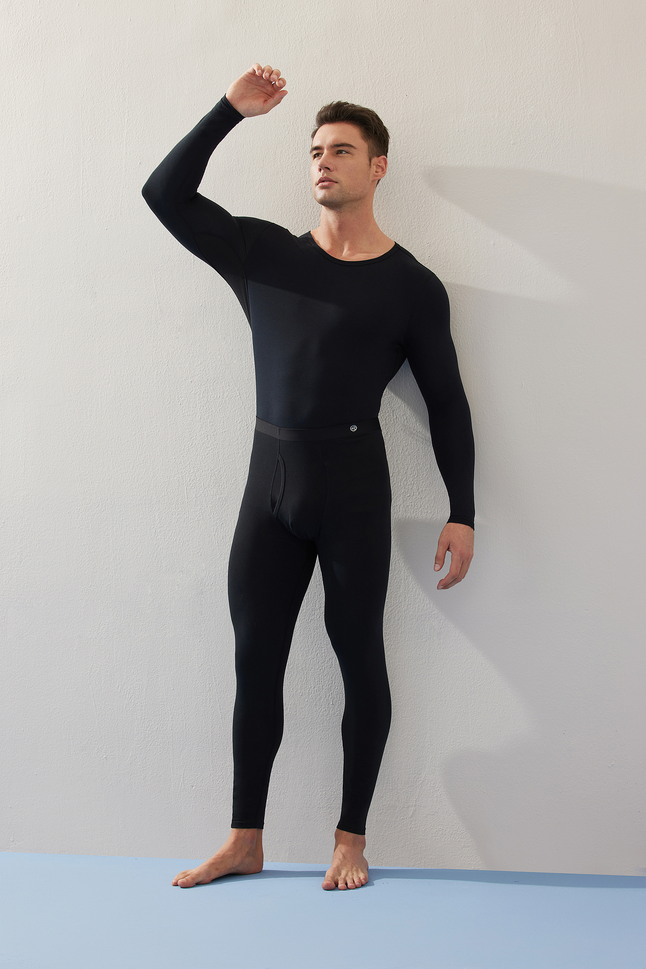 阳光质感的商务保暖内衣拍摄