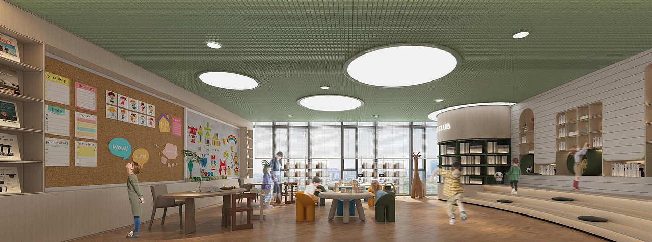 年度项目合集|室内设计|效果图|2023|Moss|新年快乐（图ZMzYxMjE4Nzgw） - 商业空间设计 - 站酷设计师设计师Hobo原创素材 - 站酷ZCOOL