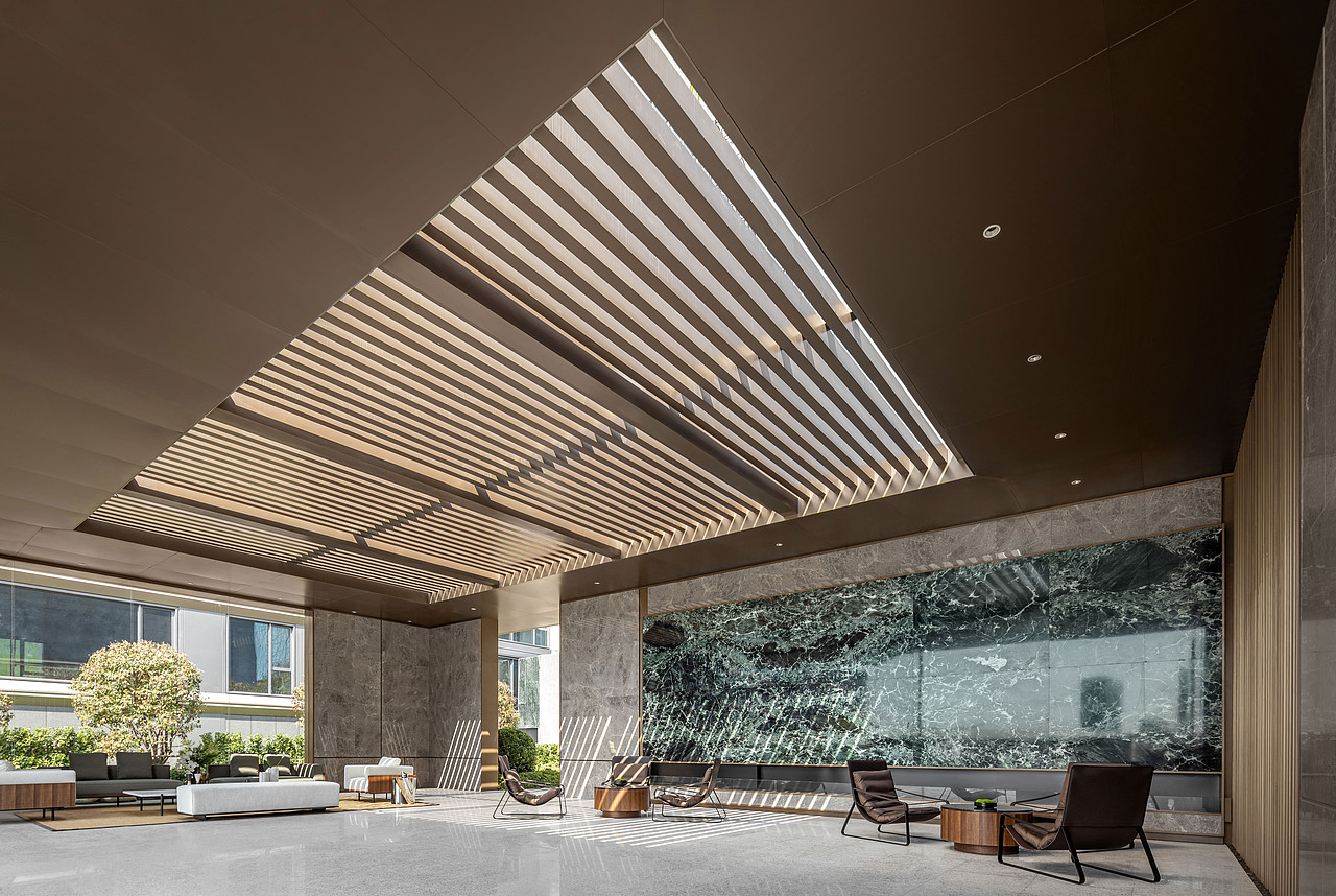 泉水殿堂，超越线条的东方诗性空间（图ZMzQxMDg3MTI0） - 商业空间设计 - 站酷设计师峻佳设计KarvOne原创素材 - 站酷ZCOOL