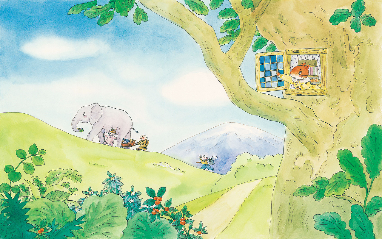 喜欢砍树的小猴子