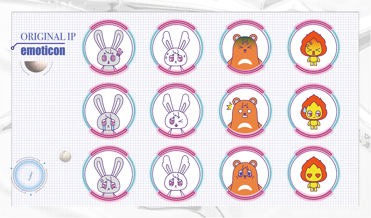 原创IP-ROCOCO产品系（图ZMzM0MzM1NDUy） - IP形象 - 站酷设计师Wonco原创素材 - 站酷ZCOOL