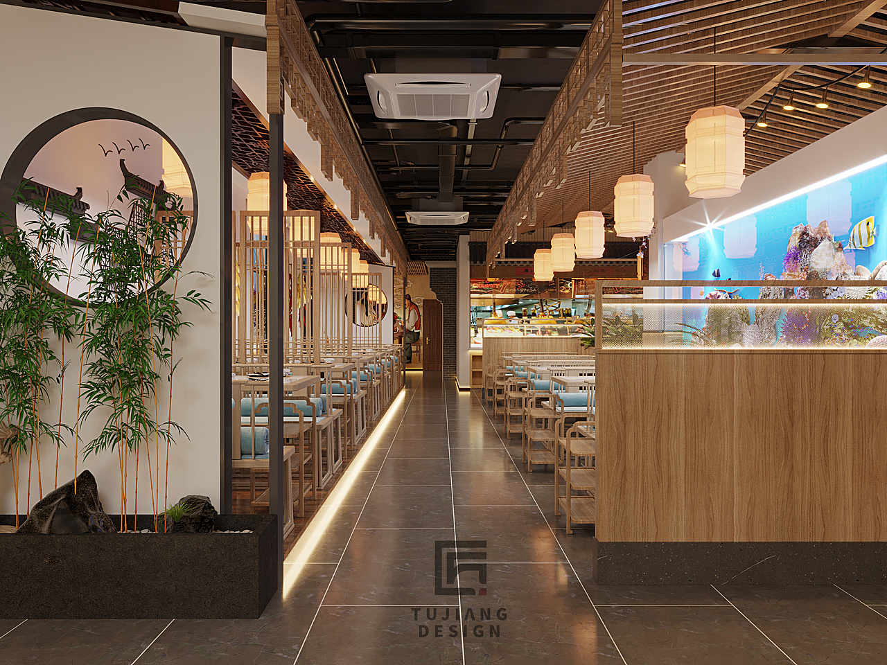 特色设计火锅店