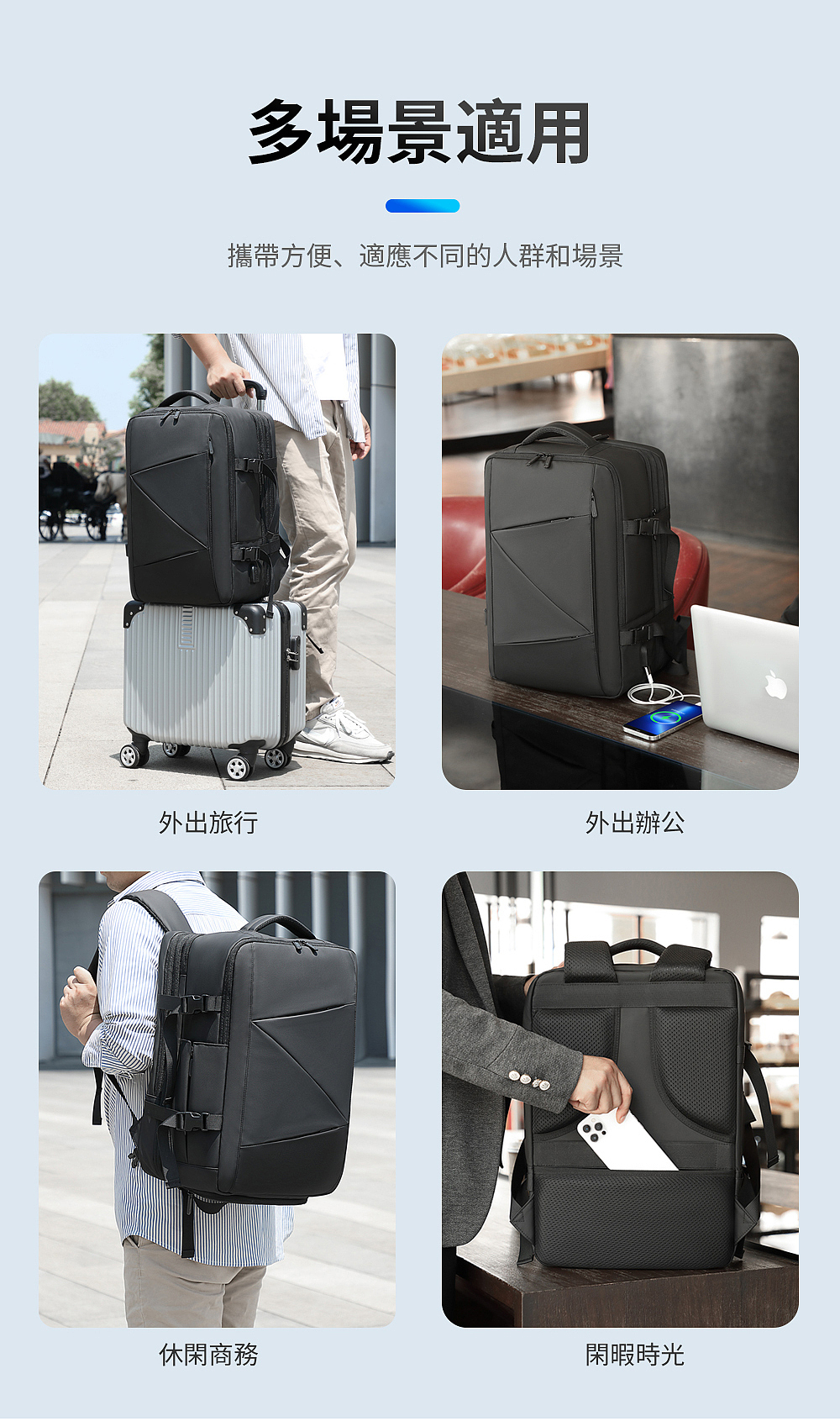 双肩包详情页