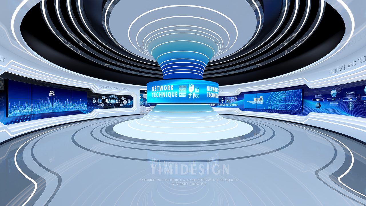 智能制造展厅 工业互联网展厅 工业智能展厅 工业展厅（图ZMzM3Nzk0NTI4） - 展陈设计 - 站酷设计师盈美创意原创素材 - 站酷ZCOOL