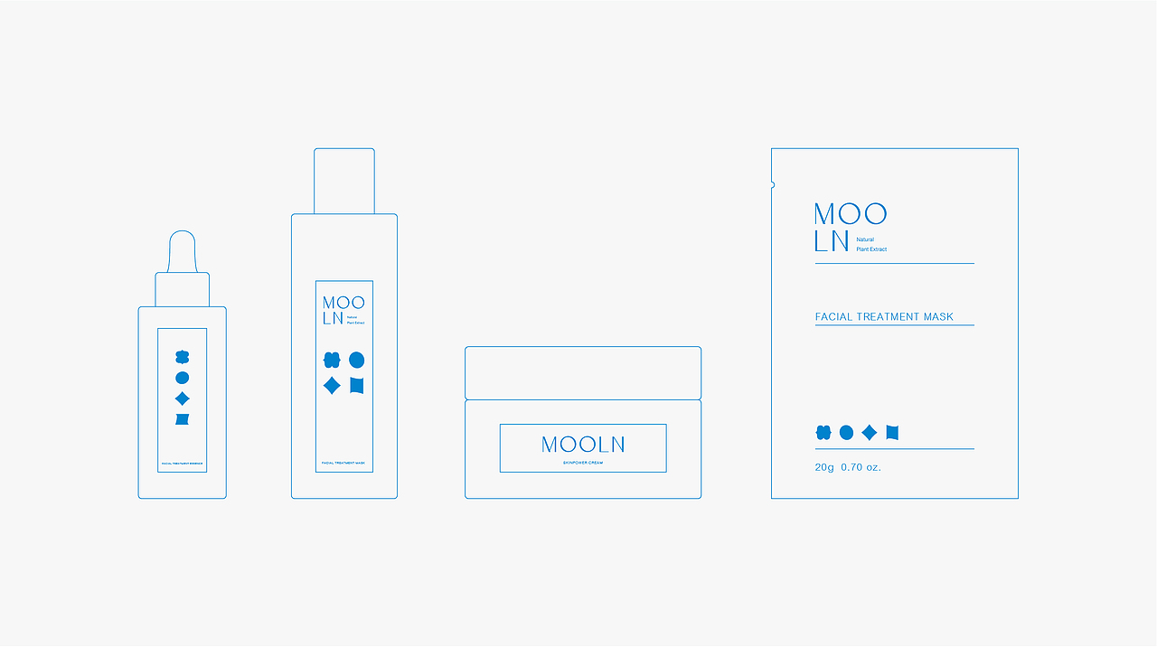 MOOLN梦岚护肤品牌视觉设计
