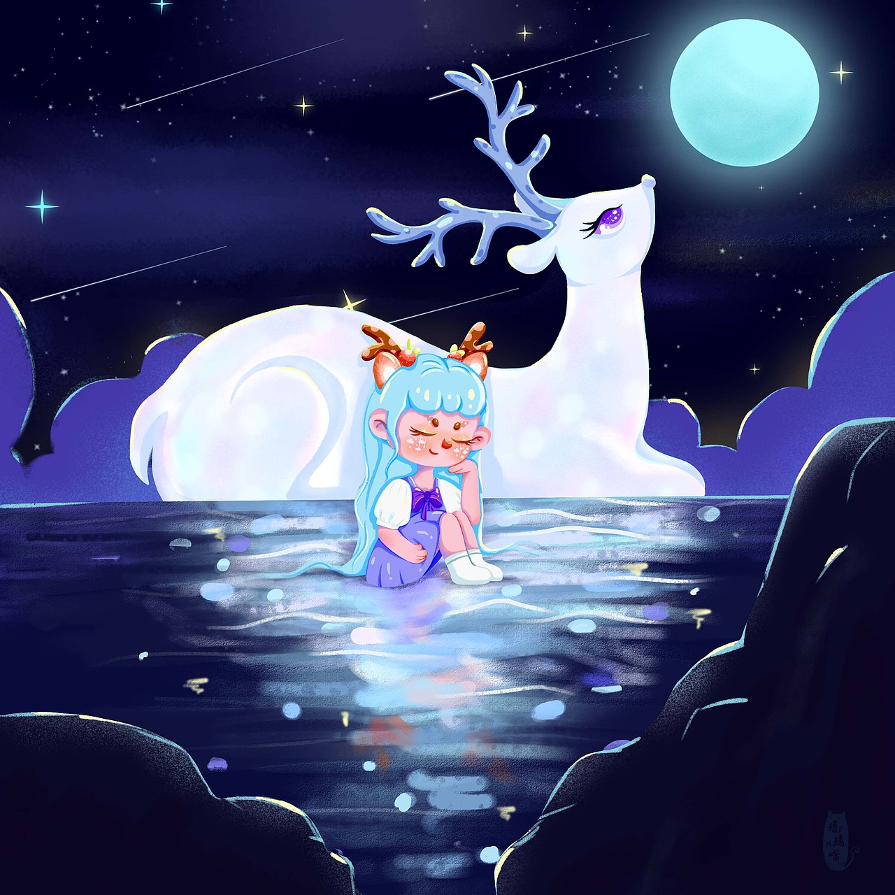 Q版童话儿插风小合集（图ZMzMyMTE3NjQw） - 商业插画 - 站酷设计师插画师琉璃酱LLJ原创素材 - 站酷ZCOOL