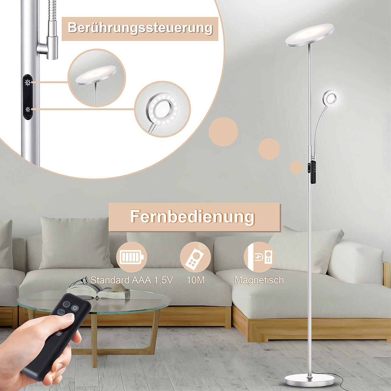 亚马逊-镍色子母灯-电商主图