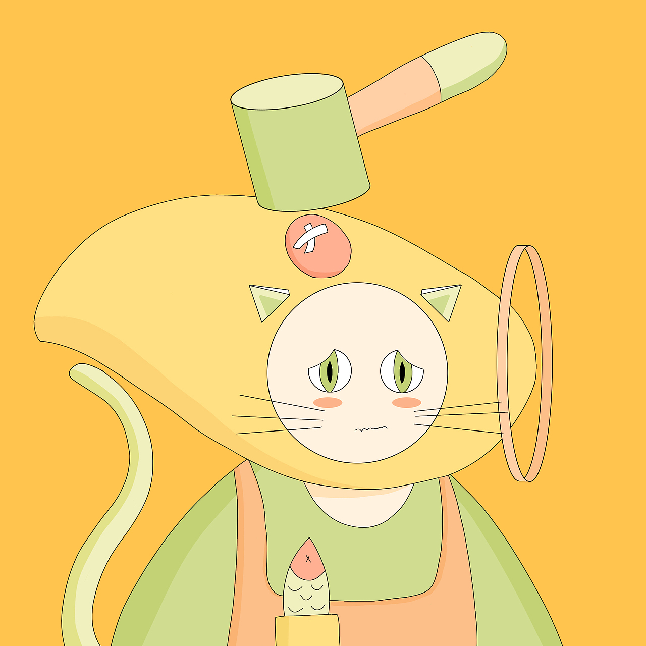 nft头像|水果喵系列