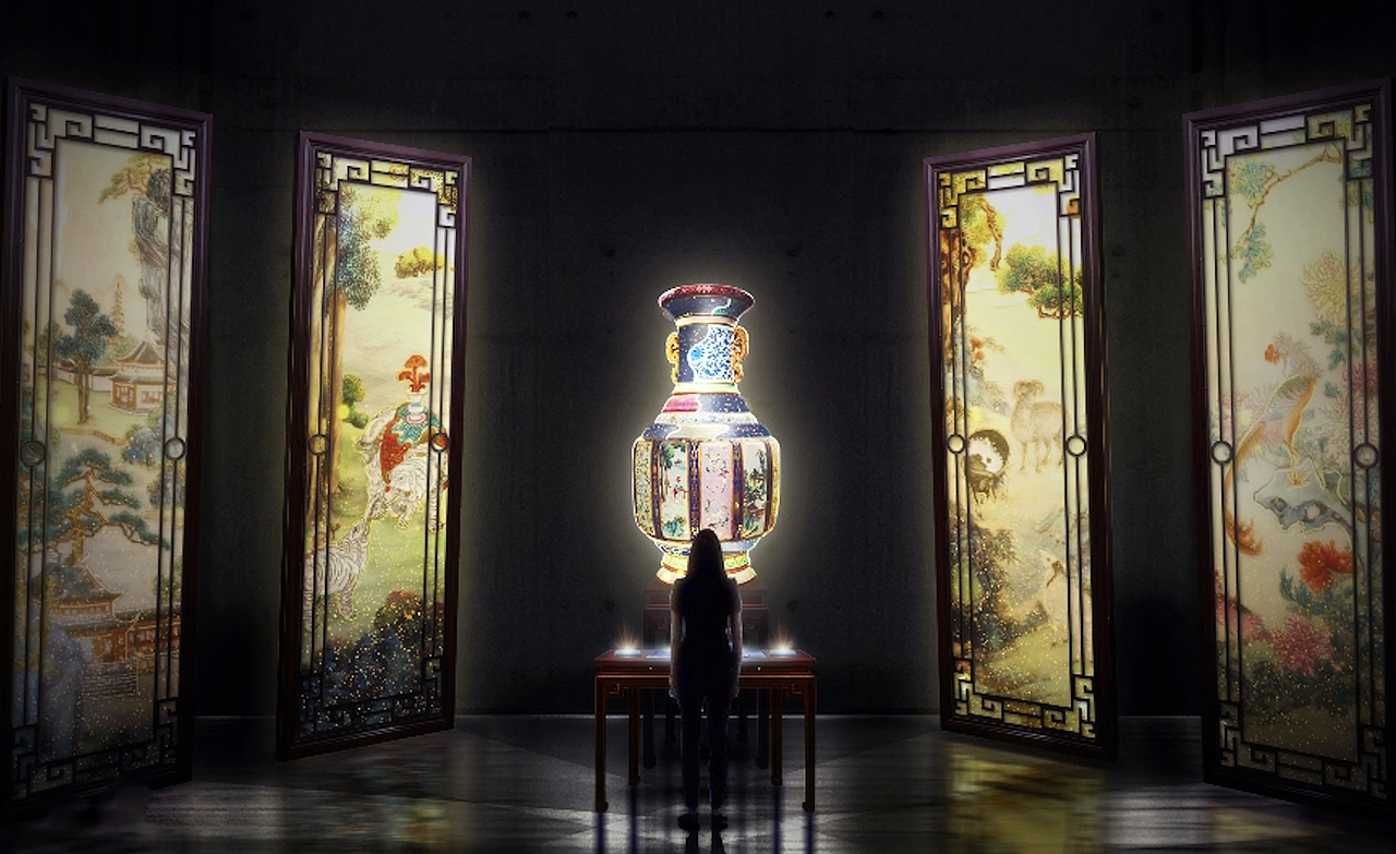 《国家宝藏》数幻体验馆（图ZMzAwNzQxNDIw） - 环境/建筑摄影 - 站酷设计师JIANG2015原创素材 - 站酷ZCOOL