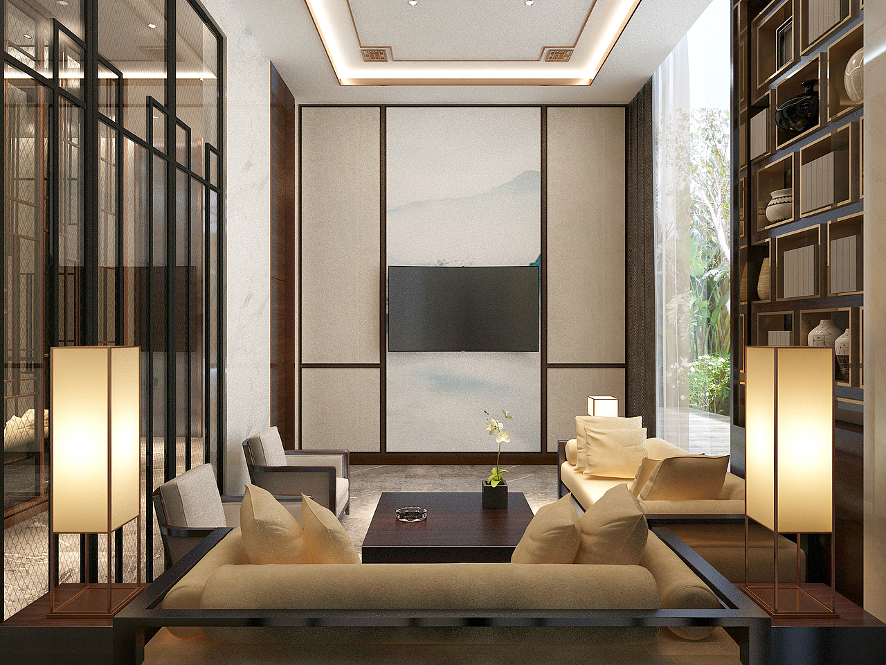 银川装修公司|银川售楼部装修设计效果图