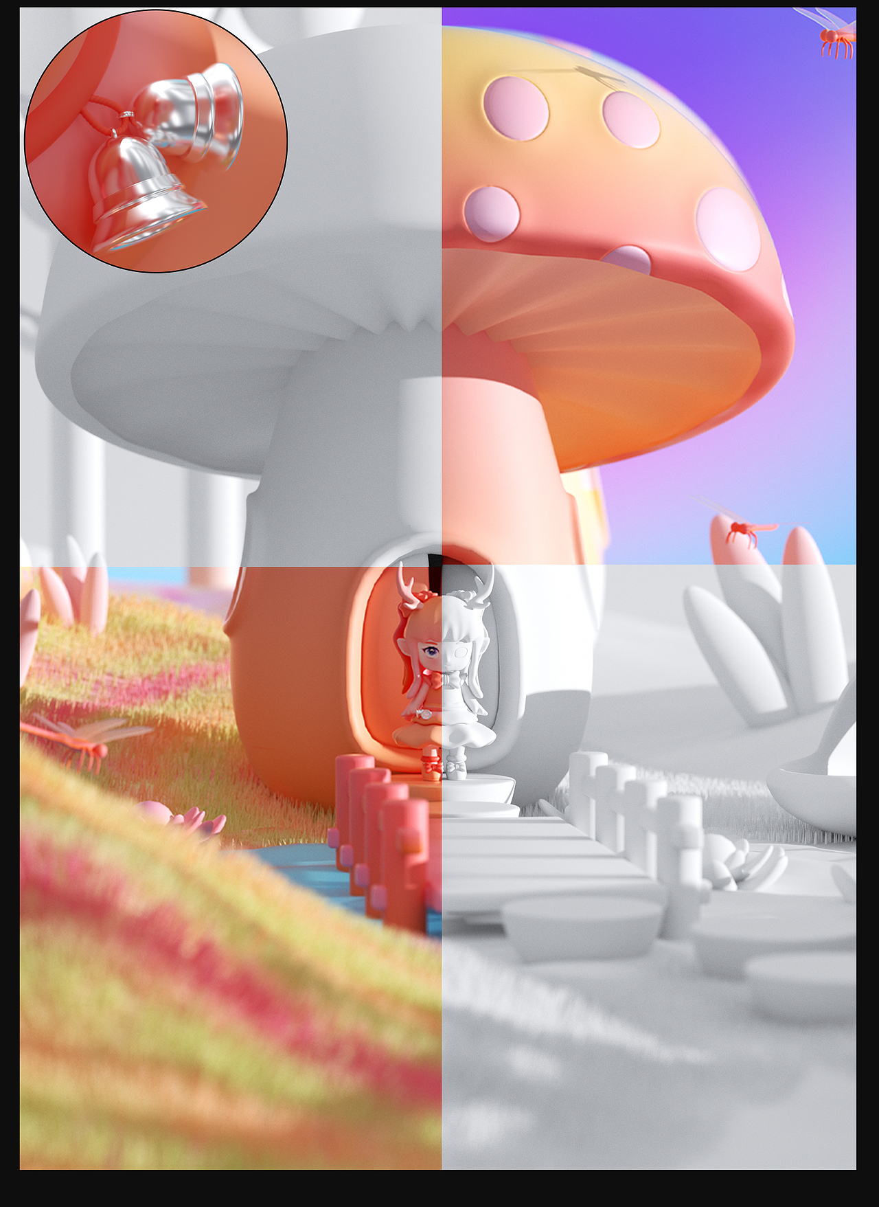 2022C4D作业练习（图ZMjk5NjMzNjky） - 产品 - 站酷设计师YJ永遇乐原创素材 - 站酷ZCOOL