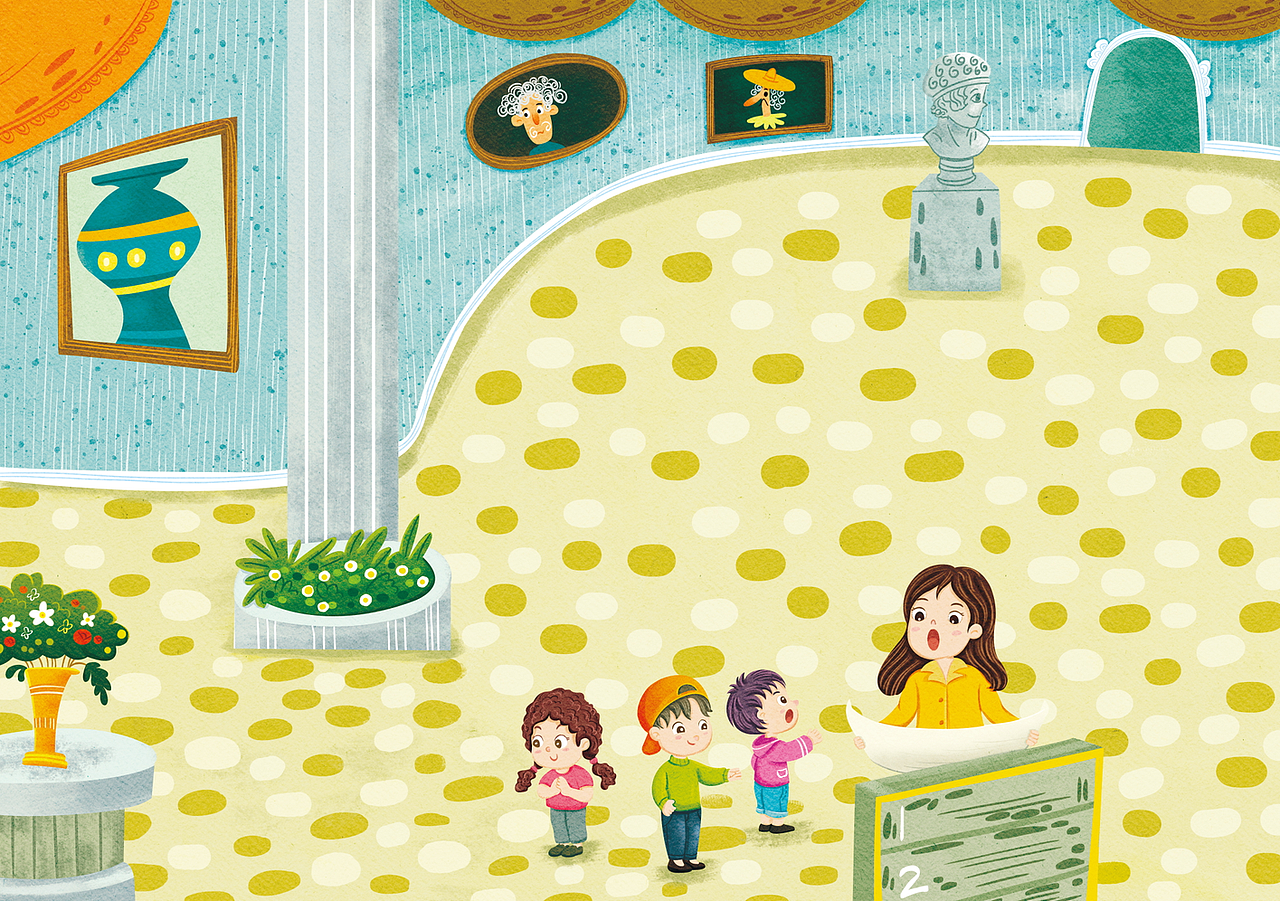 儿童绘本插画（图ZMzAxMjI2NjQ0） - 绘本 - 站酷设计师刘欢paint原创素材 - 站酷ZCOOL