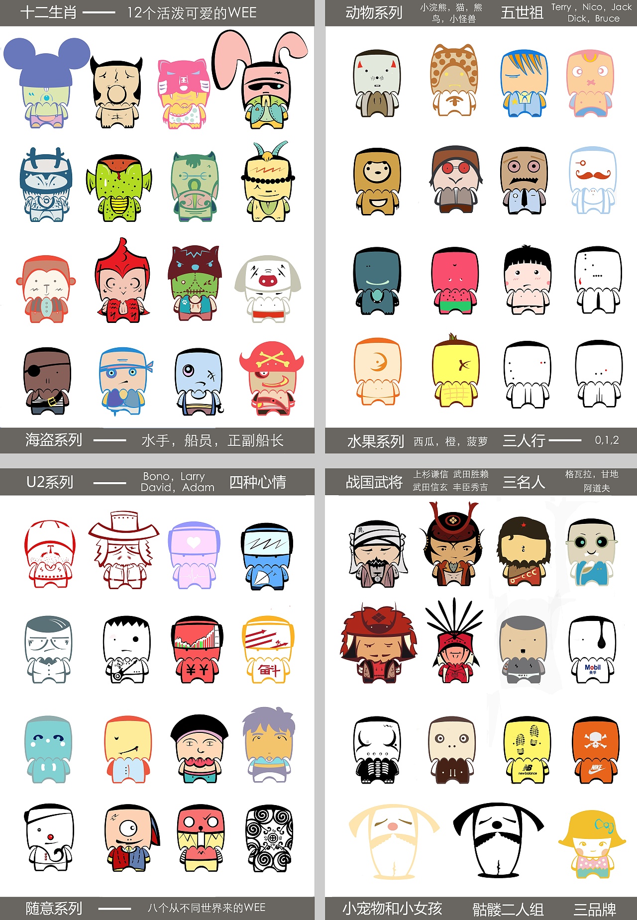 平台玩具公仔Wee（图ZMzE2NzkzMzky） - IP形象 - 站酷设计师Blueskytea0101原创素材 - 站酷ZCOOL
