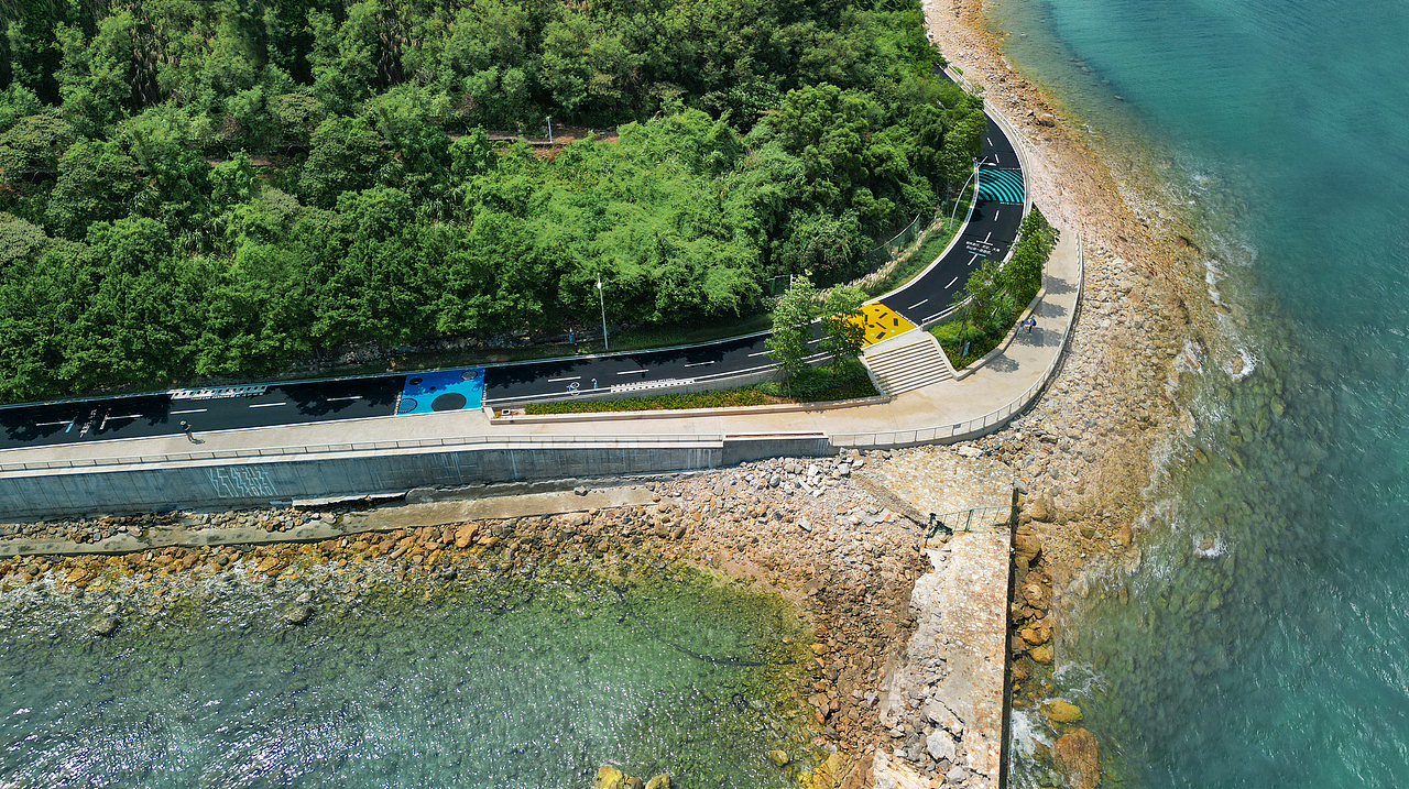 深圳最美岸线 | 东部海堤环境视觉与导视系统设计_上行线设计-站酷ZCOOL