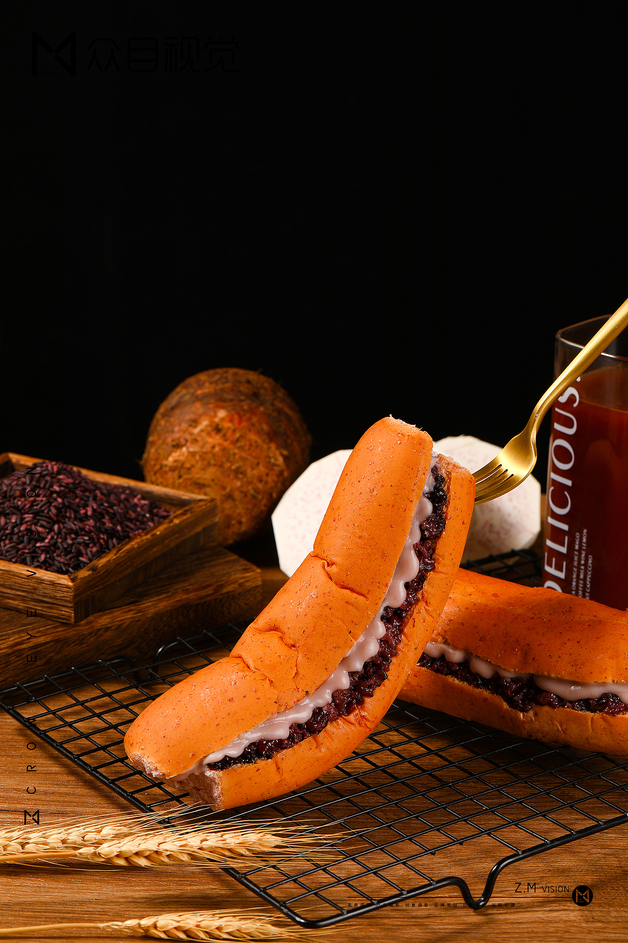 紫米面包 吐司 | 美食摄影 x 众目视觉 |（图ZMzUwOTMwNzgw） - 美食摄影 - 站酷设计师L君杳原创素材 - 站酷ZCOOL