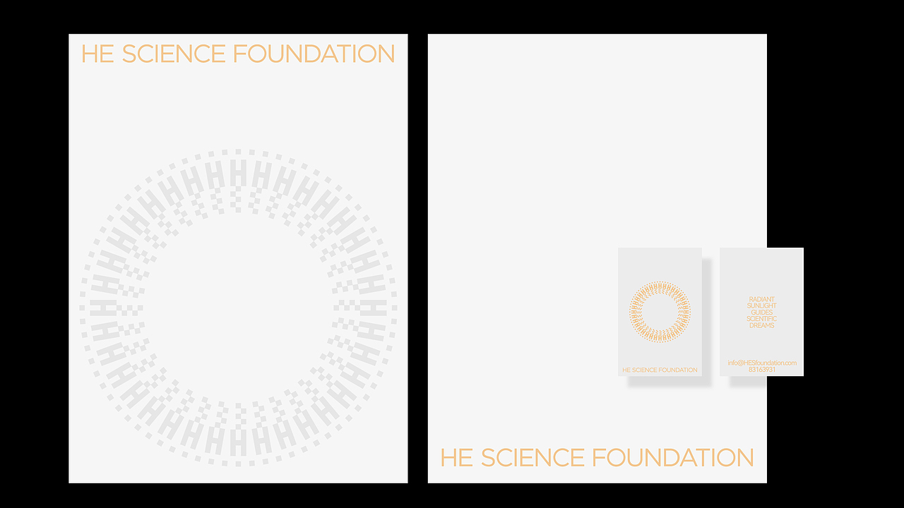 何享健科学基金品牌标志&slogan&奖章设计方案