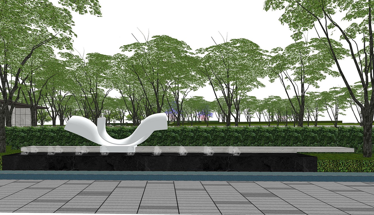 旭辉青林半大区景观SU模型下载（图ZMzE1NDU2NzY0） - 景观设计 - 站酷设计师素模网原创素材 - 站酷ZCOOL