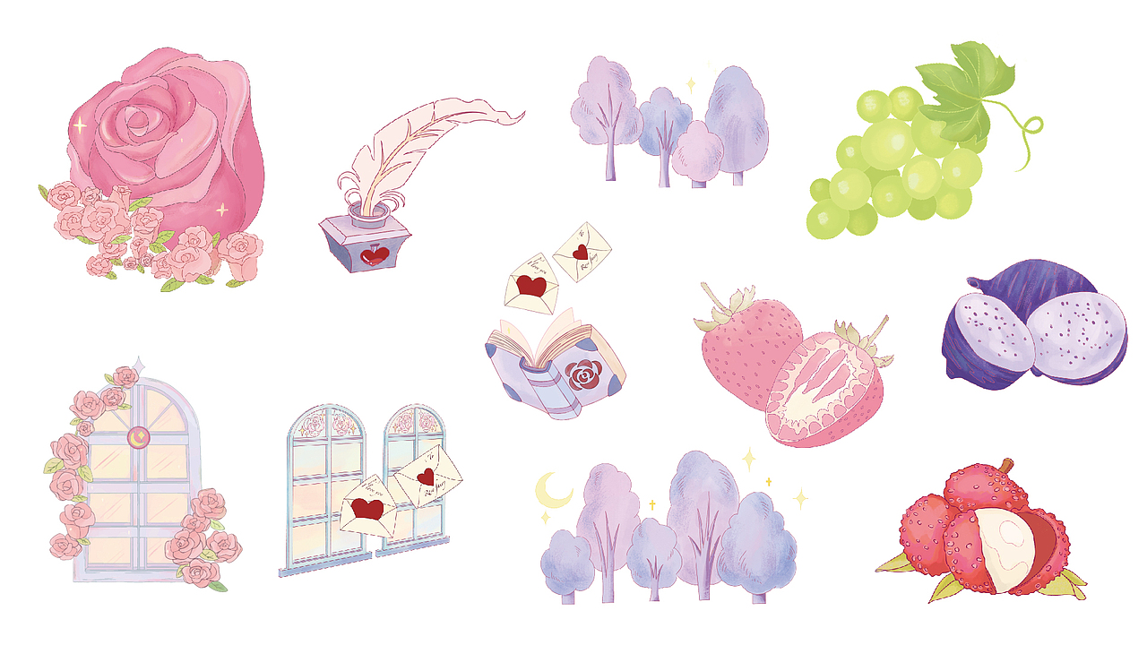 一厘x花府程玫·玫瑰庄园- IP设计