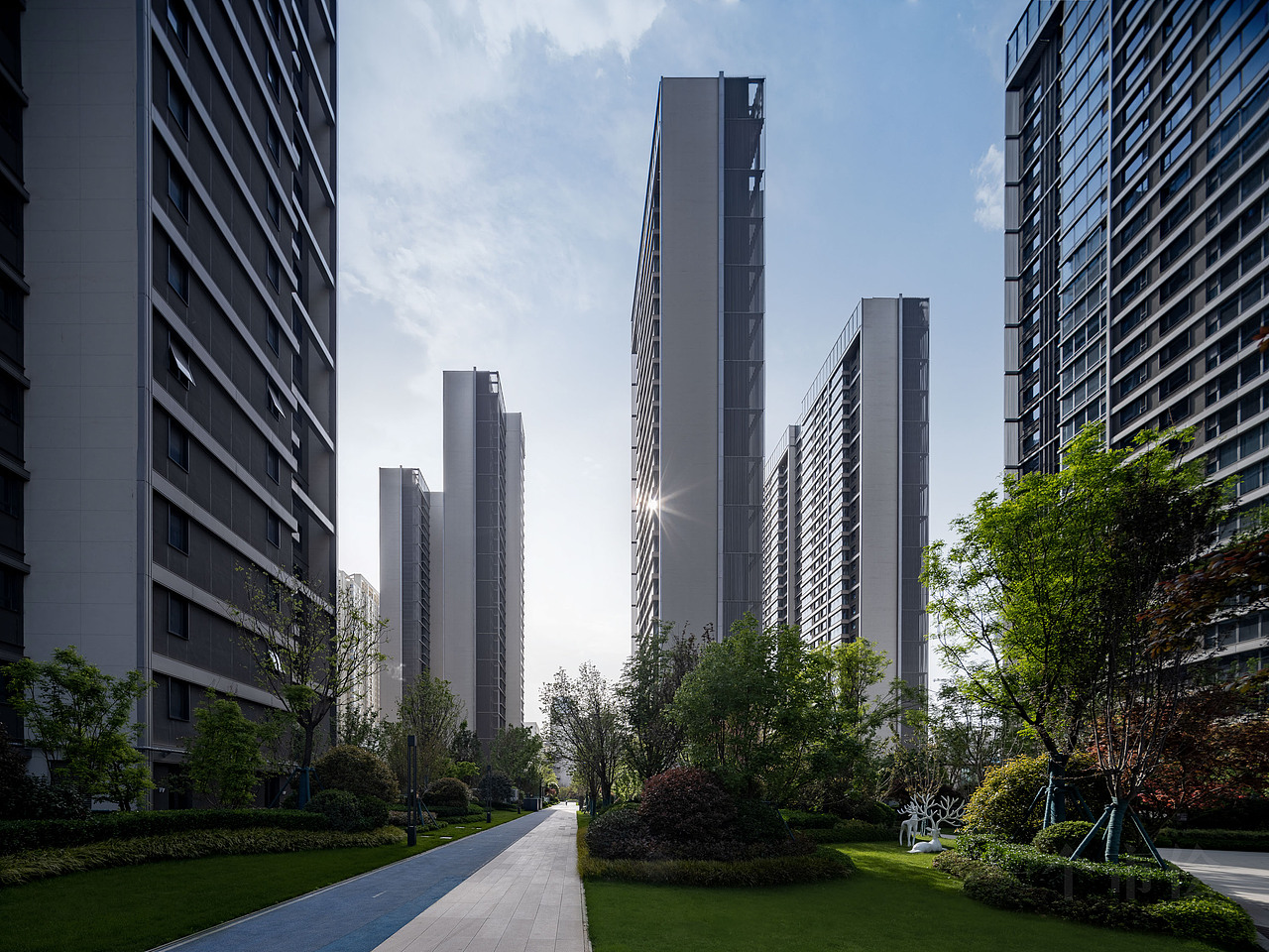 一个比较厉害的社区建筑景观表现