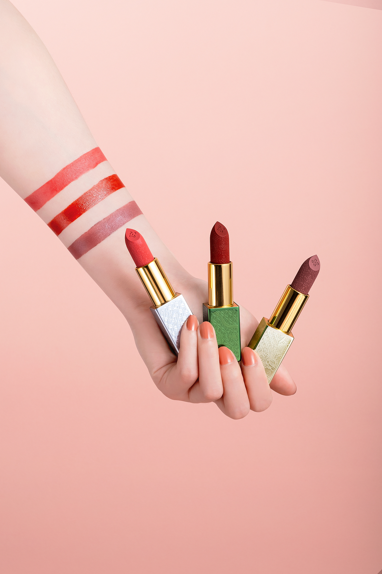 故宫蝶梦繁花口红场景拍摄