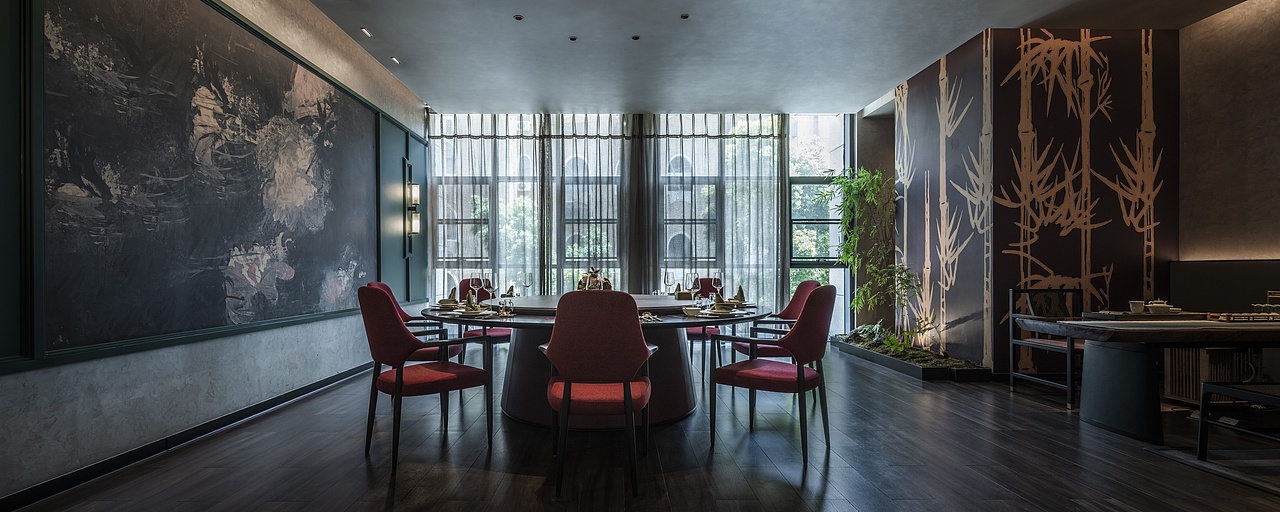 空间丨武汉丨喜舍（图ZMzYxOTE1NzQ4） - 酒店餐饮设计 - 站酷设计师静水空间摄影原创素材 - 站酷ZCOOL