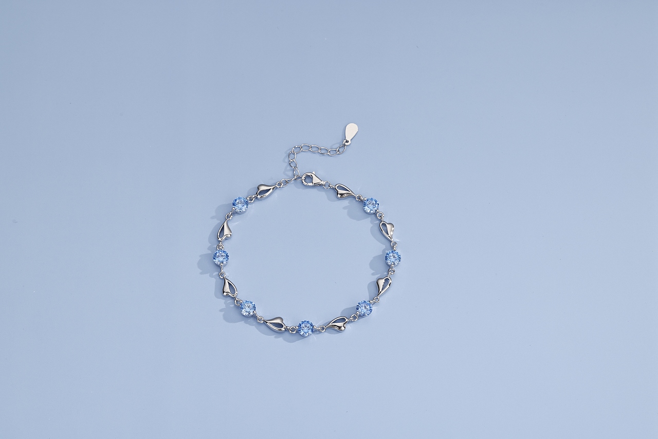  银饰品手链手镯银饰品首饰拍摄/电商静物产品拍照