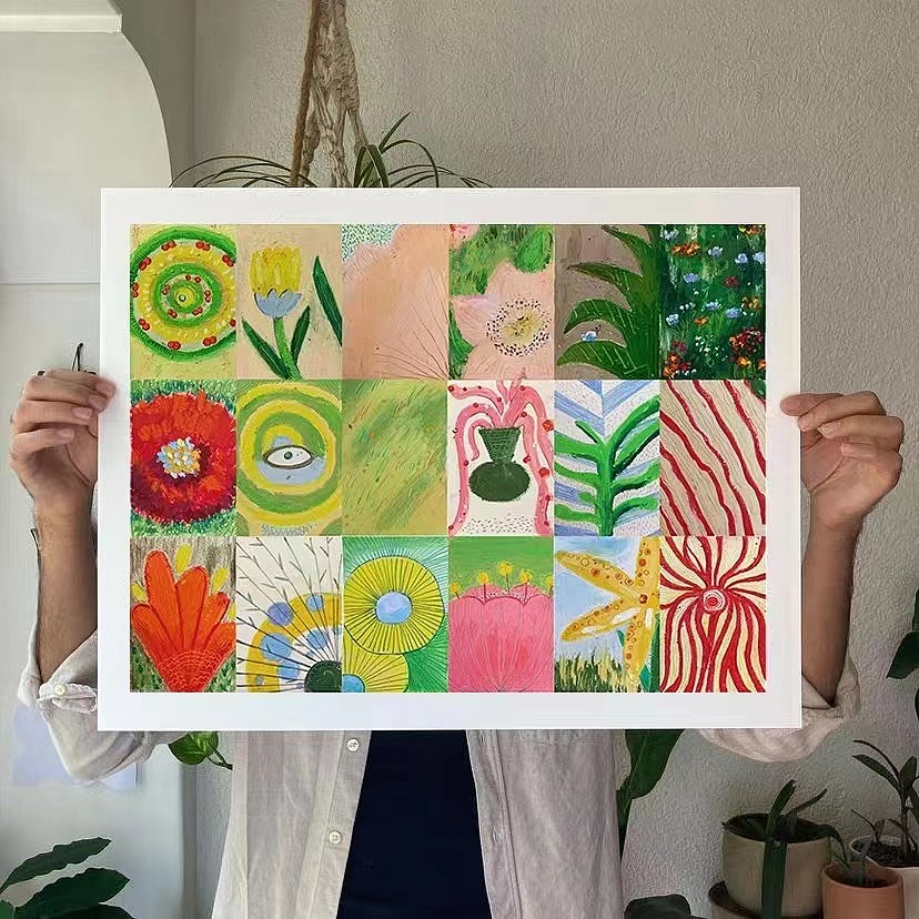 夏日 · 花（图ZMzEwMzM4MDE2） - 创作习作 - 站酷设计师何方方原创素材 - 站酷ZCOOL