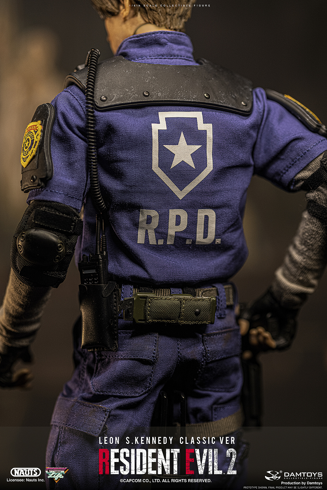 NAUTS x DAMTOYS 1/6《生化危机2》 里昂.S.肯尼迪
