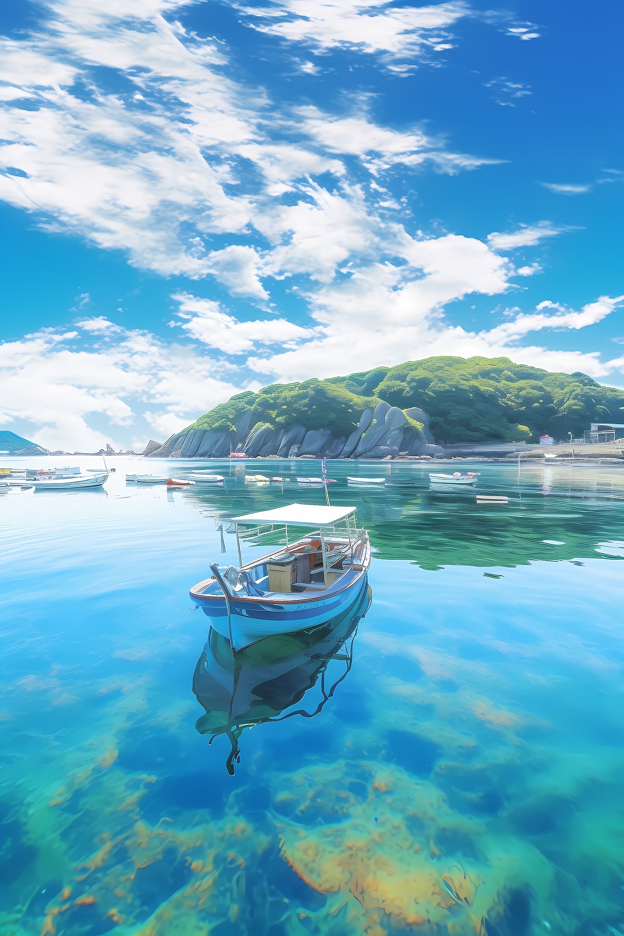 没时间去海边度假，还没时间自己生成嘛