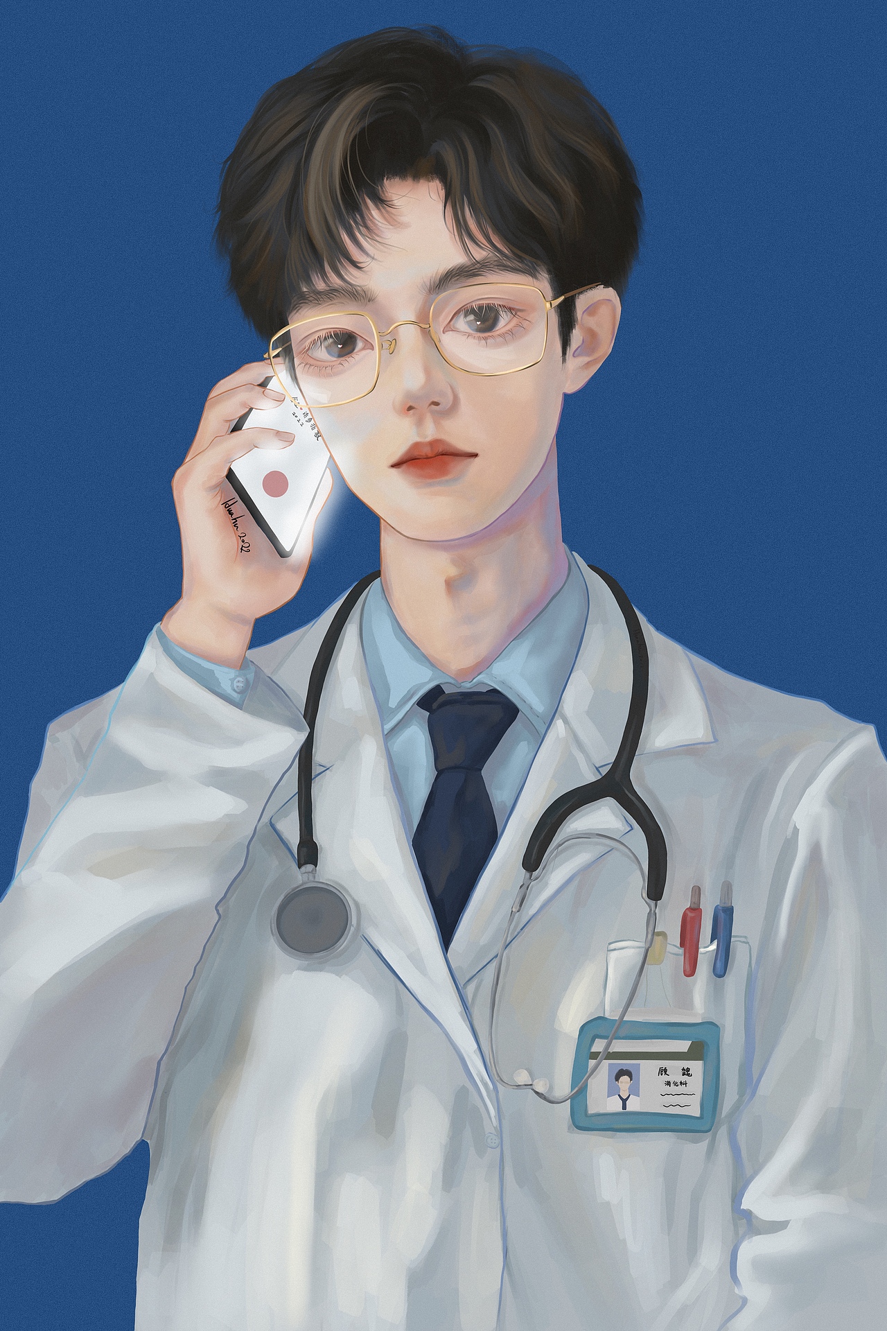 顾魏《余生请多多指教》（图ZMjk5MDcxNjg0） - 创作习作 - 站酷设计师Huahu花狐原创素材 - 站酷ZCOOL