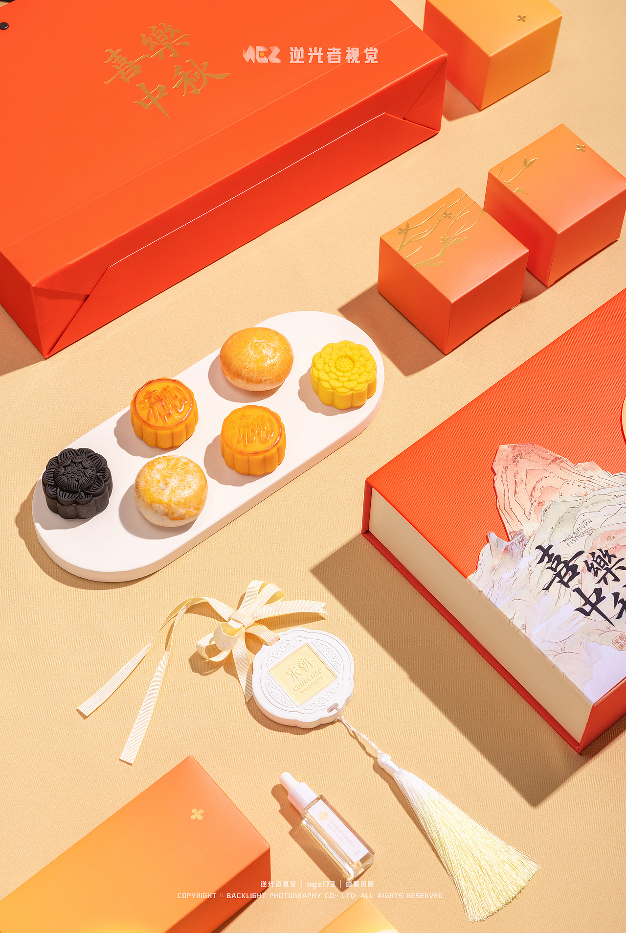 香薰礼盒/中秋礼盒/香薰蜡烛/无火香薰/月饼/产品摄影（图ZMzQ5NTI5NjQw） - 产品摄影 - 站酷设计师逆小光香薰摄影原创素材 - 站酷ZCOOL