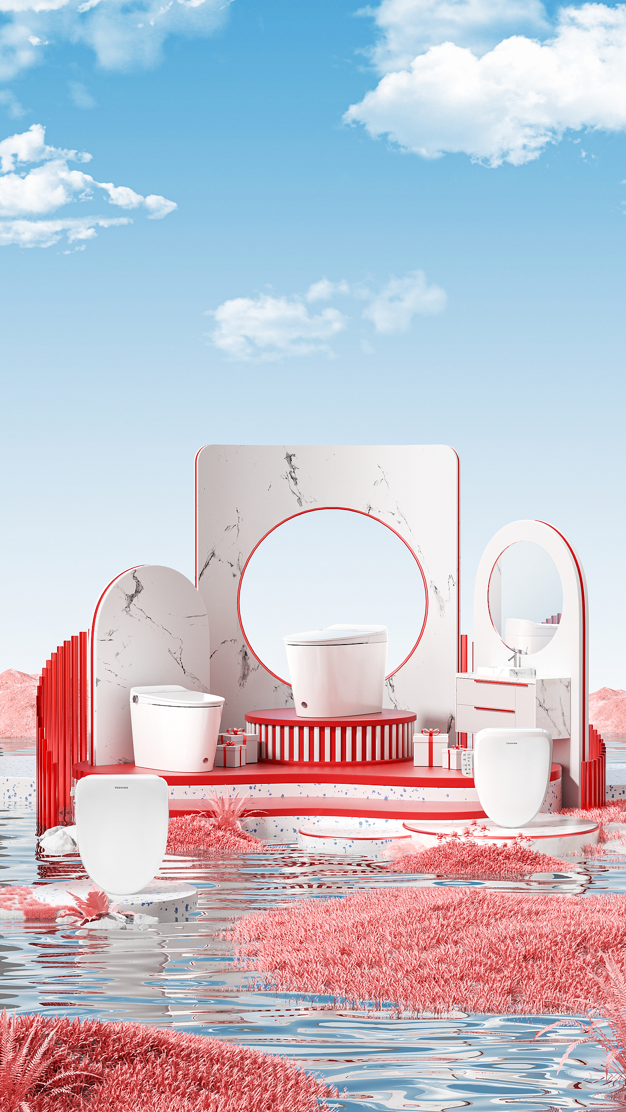 近期场景渲染【家电类目】（图ZMzcwOTU1MjIw） - 产品 - 站酷设计师侃侃视觉原创素材 - 站酷ZCOOL