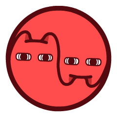 【魔鬼猫表情-旋转】#全身 动态 贴贴 晕 阴阳 IP 动漫 魔性 zombiescat