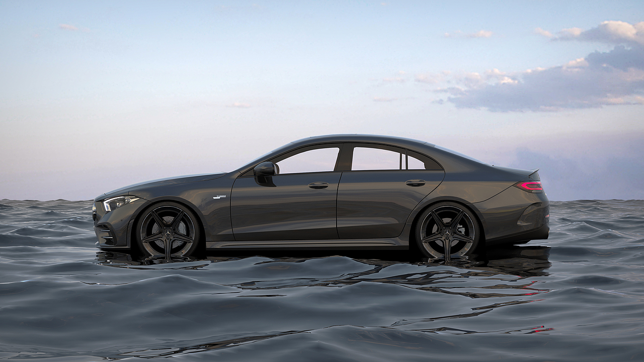 梅赛德斯奔驰 AMG CLS 53 | keyshot渲染（图ZMzQyNzMyNDM2） - 机械/交通 - 站酷设计师kengluo原创素材 - 站酷ZCOOL