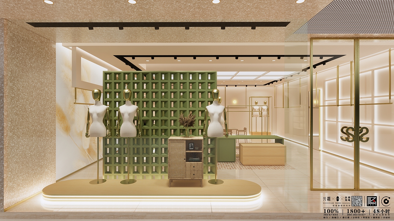 服装店/女装店/男装店/名品/面料店/纺织展厅/空间设计（图ZMzYwOTYwMjA4） - 商业空间设计 - 站酷设计师怪蛋星球原创素材 - 站酷ZCOOL