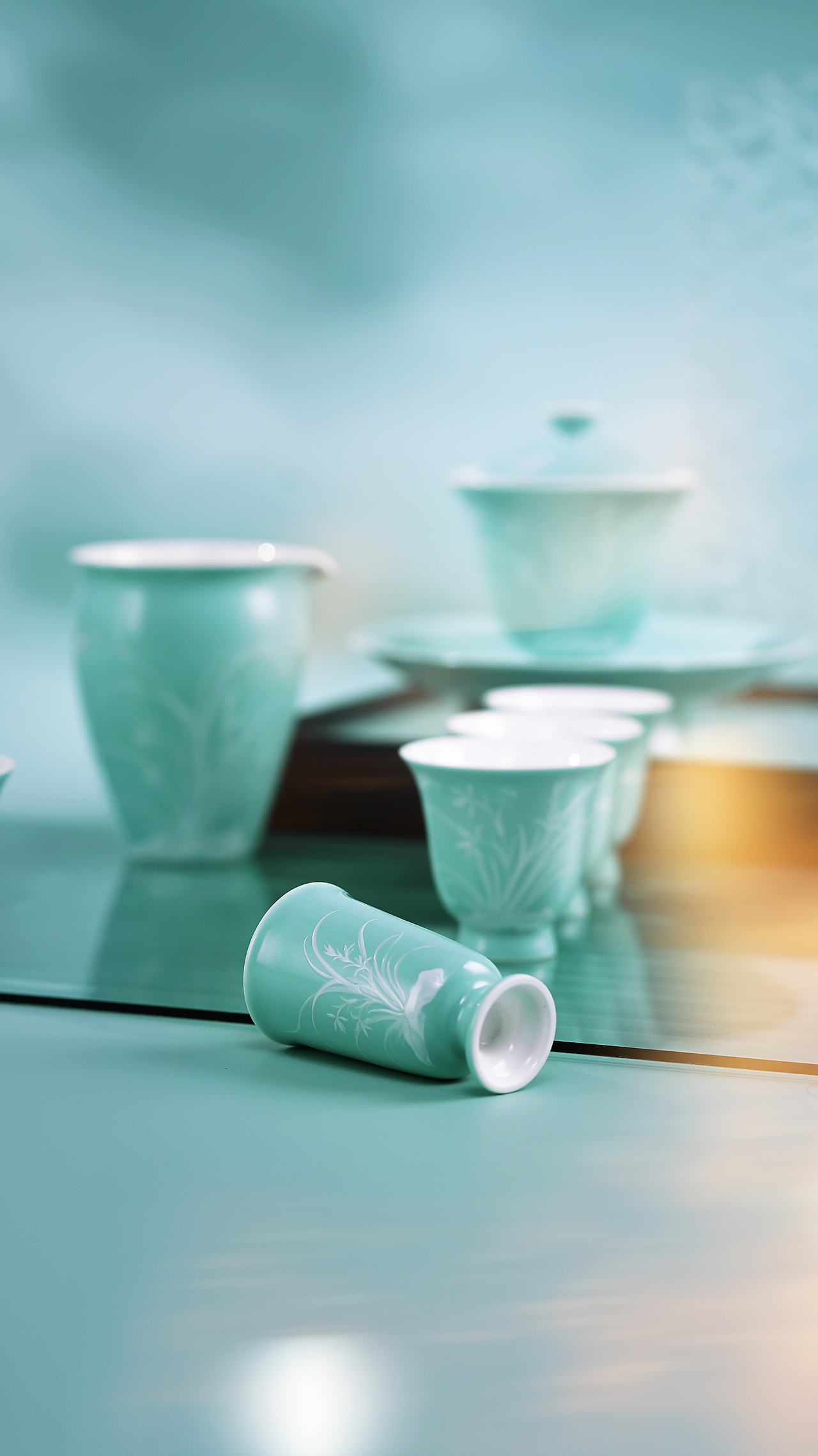 茶具拍摄 茶具创意拍摄 高级感茶具摄影