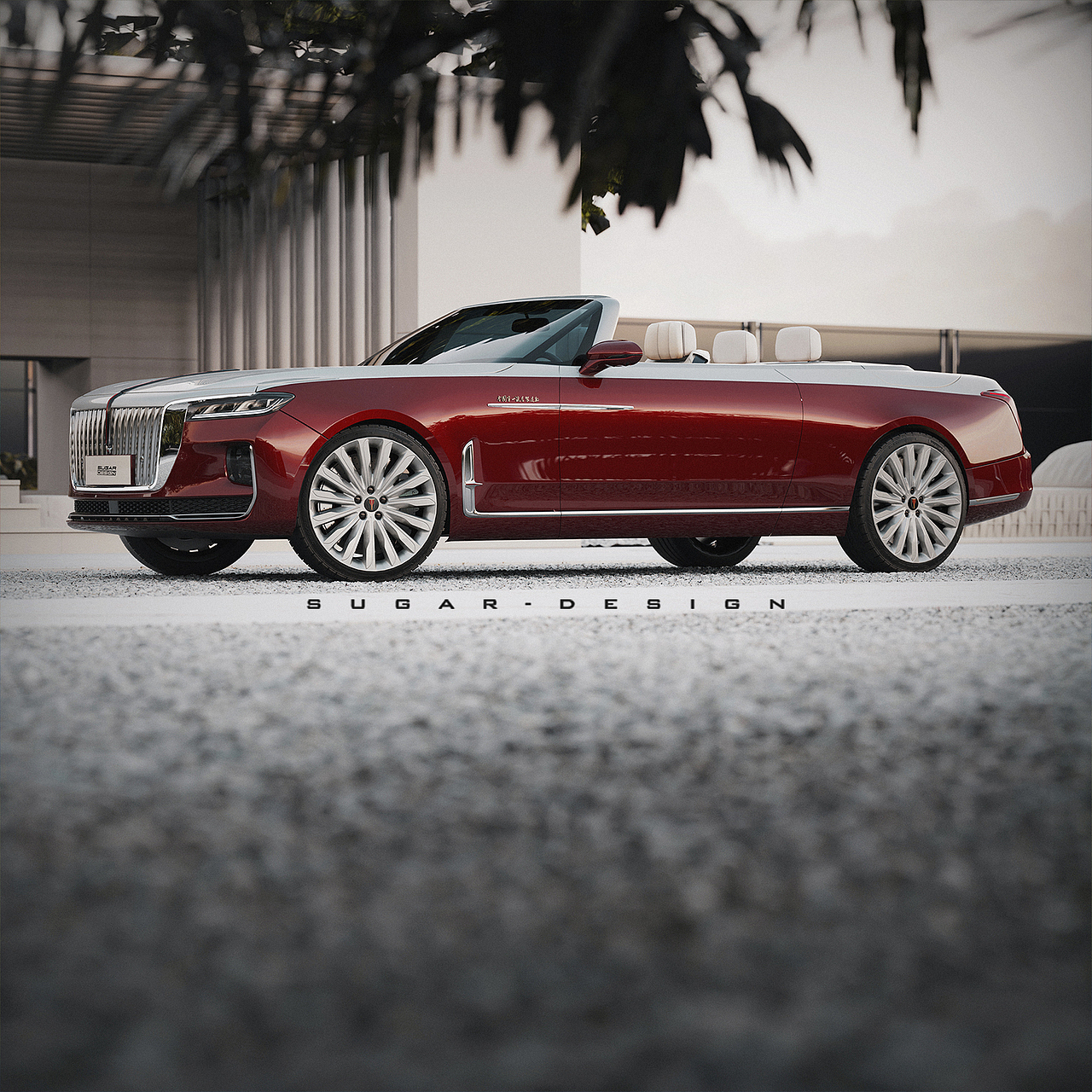 红旗h9 rostrum 敞篷车新车预览