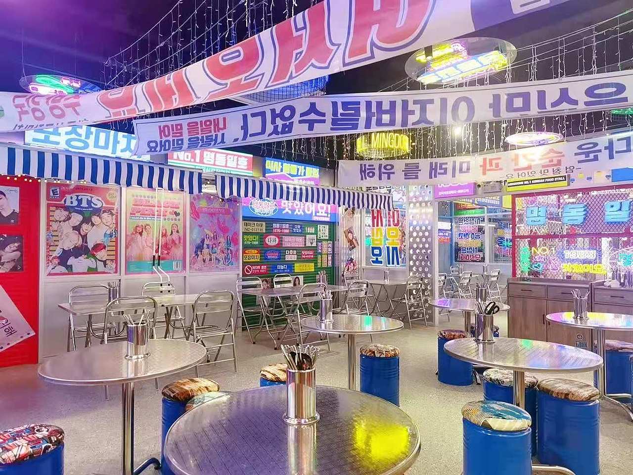 白日梦划 l 明洞壹号韩国烤肉大排档空间及品牌设计