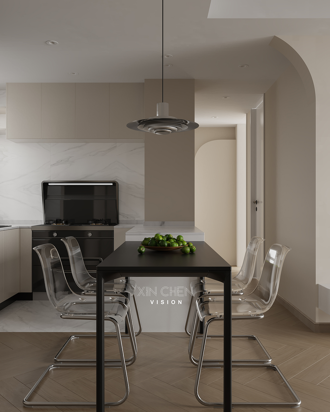 现代客餐厅（图ZMzA2MjQ1MTQ4） - 家装设计 - 站酷设计师XINCHENvision原创素材 - 站酷ZCOOL