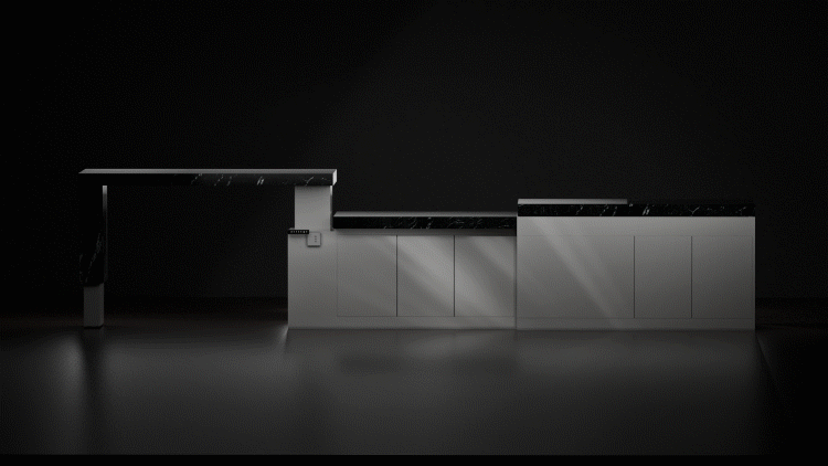 【新人向】升降岛台产品动画（图ZMzM2MjEzOTUy） - 产品 - 站酷设计师莫雨花原创素材 - 站酷ZCOOL