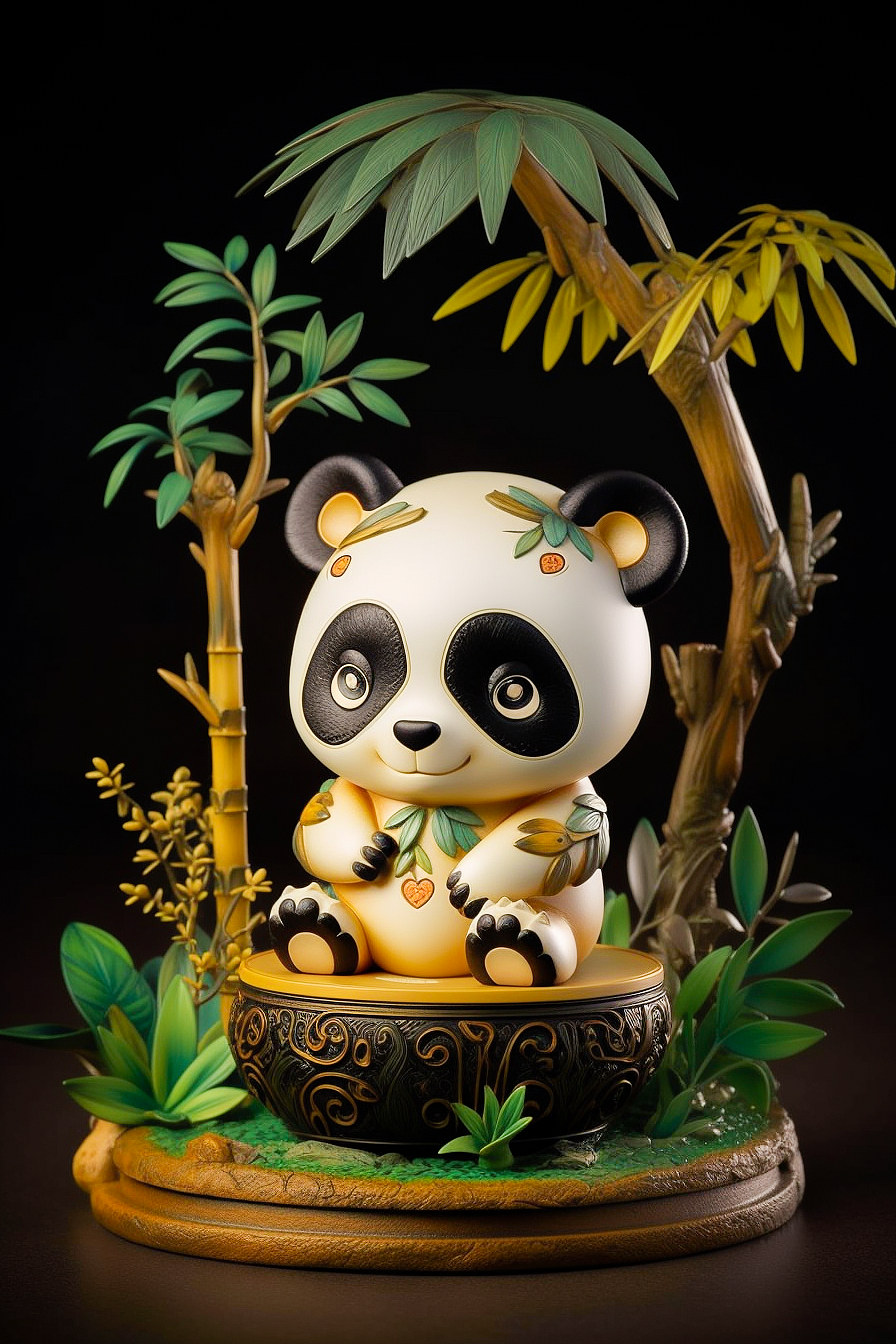 熊猫IP形象设计(年幼版)