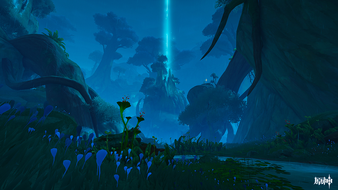 游戏摄影 - 原神须弥地图