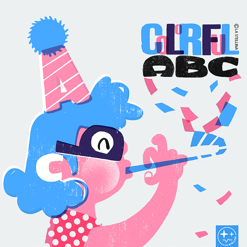 原创英文绘本《Colorful ABC》（图ZMzI4NTc0ODM2） - 绘本 - 站酷设计师_星星不遥远_原创素材 - 站酷ZCOOL