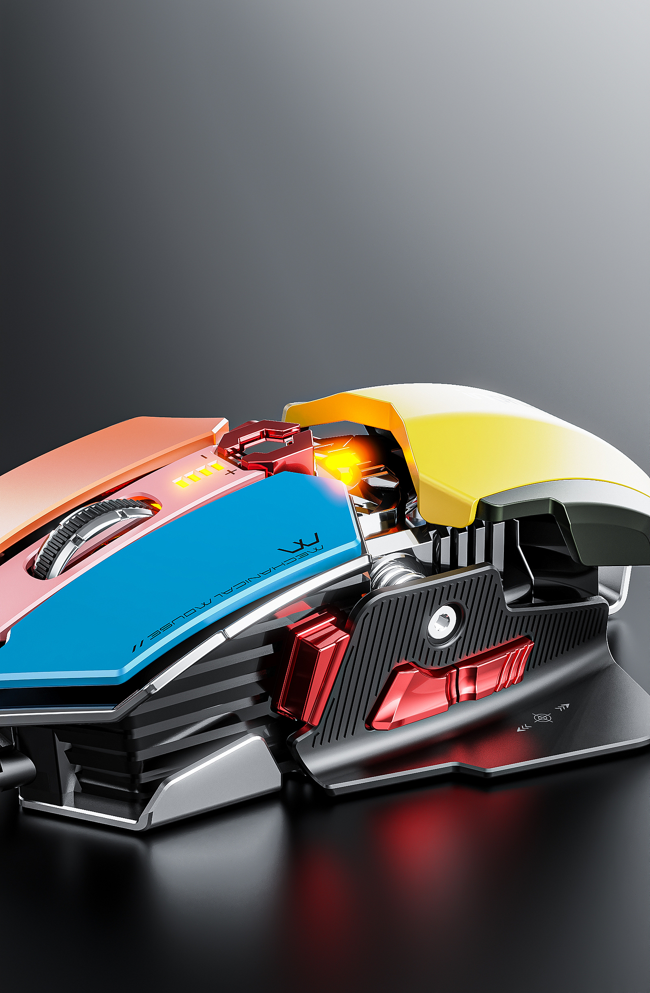 机械鼠标渲染（图ZMzI5NDc5ODQ0） - 产品 - 站酷设计师向南往北原创素材 - 站酷ZCOOL