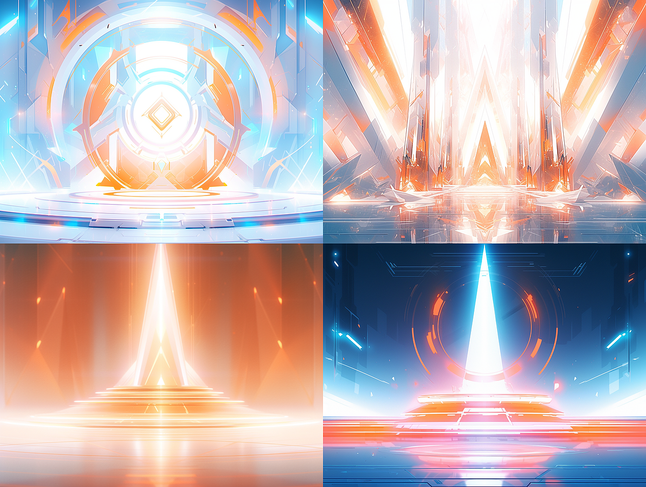 电商场景图/商业背景图 | AI绘画创作-合集