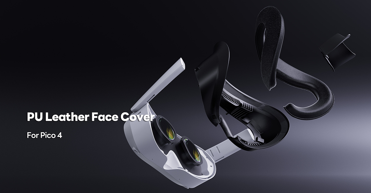 商业作品 一些VR眼镜配件产品图